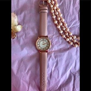 Charming Charlie Rose Gold & Pink Quartz Watch